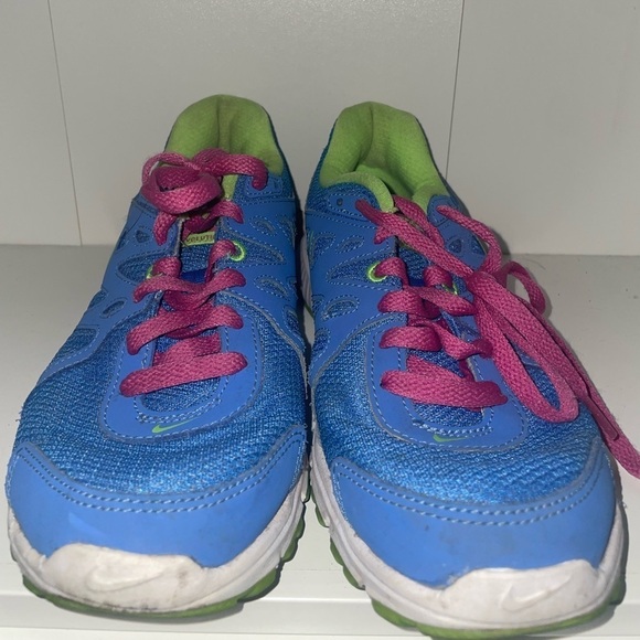 Nike shoes blue and green Nike sneakers running shoes - Picture 2 of 7